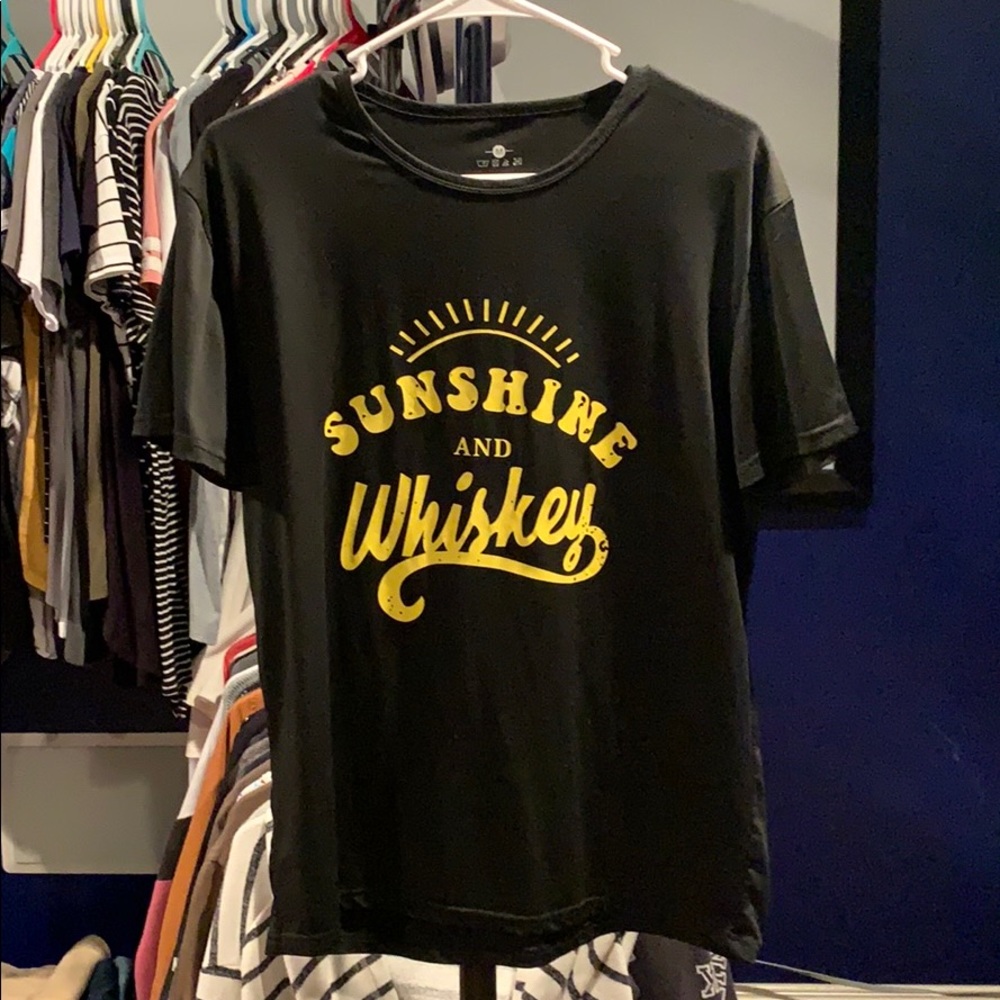 Sunshine and whiskey shirt